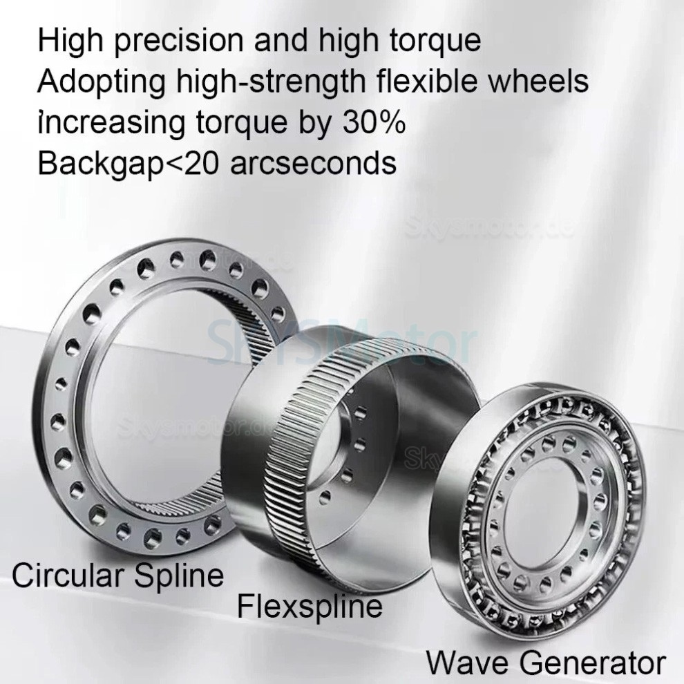 CSF-Serie wellengetriebe, &uuml;bersetzungsverh&auml;ltnis 50:1/80:1/100:1/120:1 f&uuml;r schritt-/servomotoren